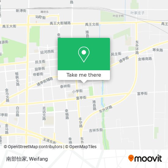 南部怡家 map