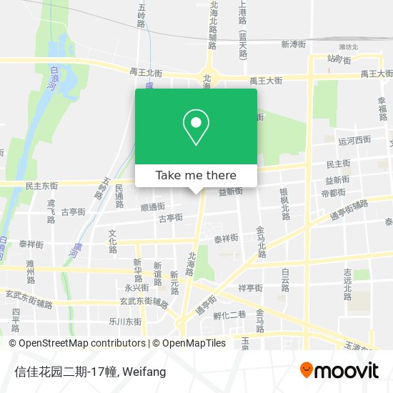 信佳花园二期-17幢 map
