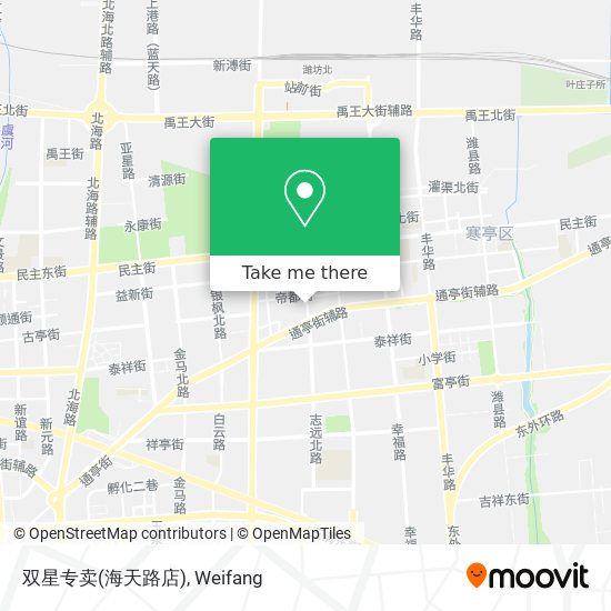双星专卖(海天路店) map