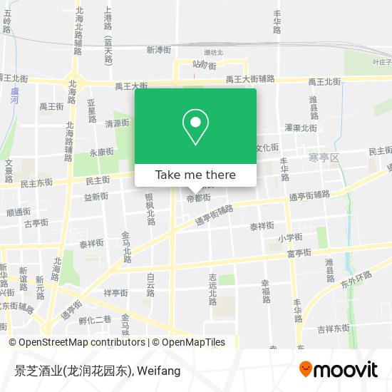景芝酒业(龙润花园东) map
