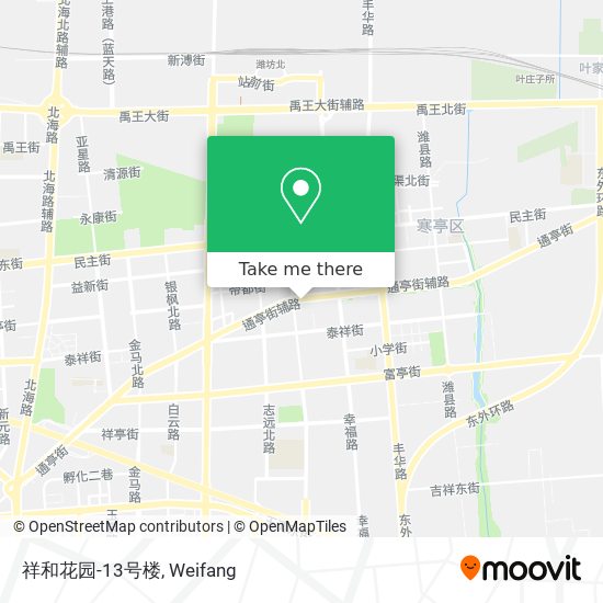 祥和花园-13号楼 map