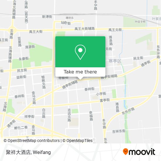 聚祥大酒店 map
