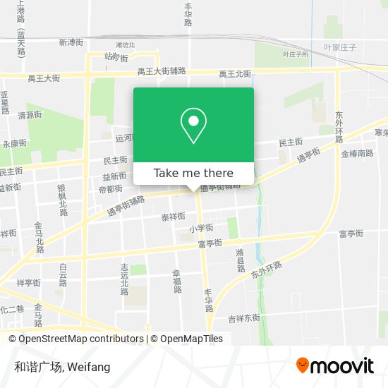 和谐广场 map