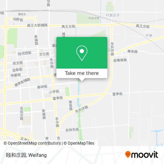颐和庄园 map