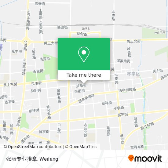 张丽专业推拿 map