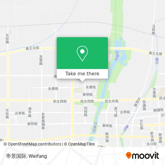 帝景国际 map