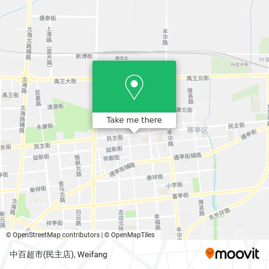 中百超市(民主店) map