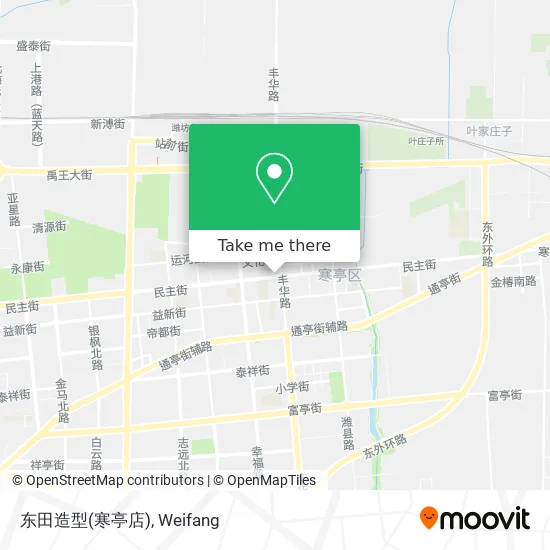 东田造型(寒亭店) map