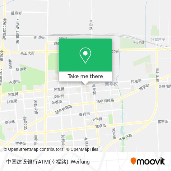 中国建设银行ATM(幸福路) map