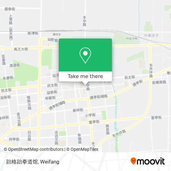 跆格跆拳道馆 map