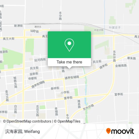 滨海家园 map