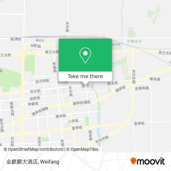 金麒麟大酒店 map
