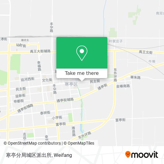 寒亭分局城区派出所 map