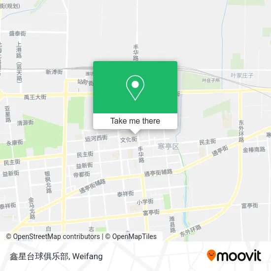 鑫星台球俱乐部 map