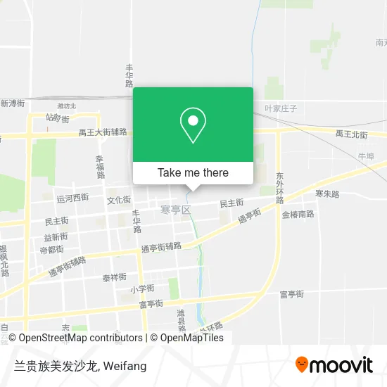 兰贵族美发沙龙 map