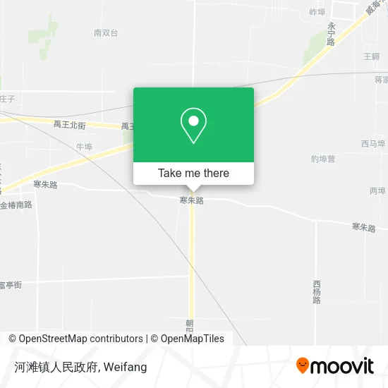 河滩镇人民政府 map