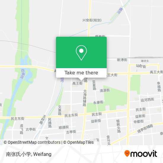 南张氏小学 map