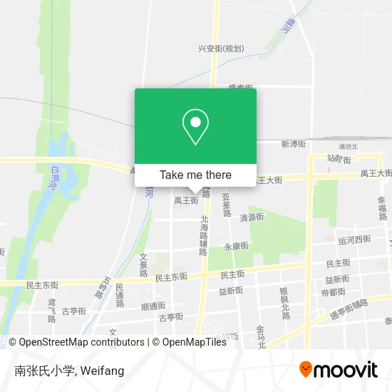 南张氏小学 map