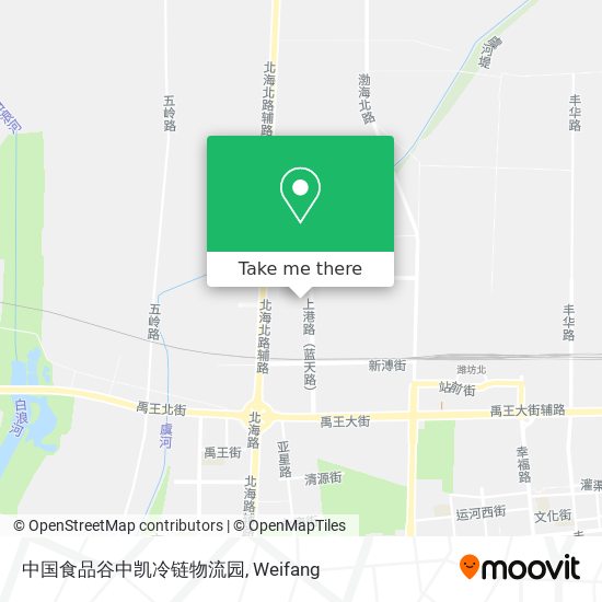 中国食品谷中凯冷链物流园 map