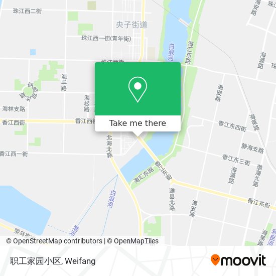 职工家园小区 map