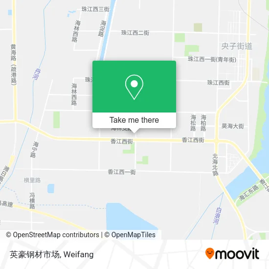 英豪钢材市场 map