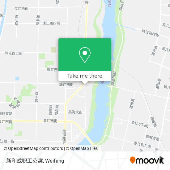 新和成职工公寓 map