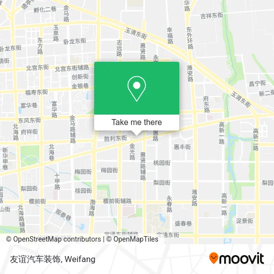 友谊汽车装饰 map