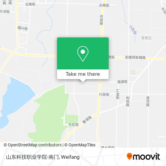 山东科技职业学院-南门 map