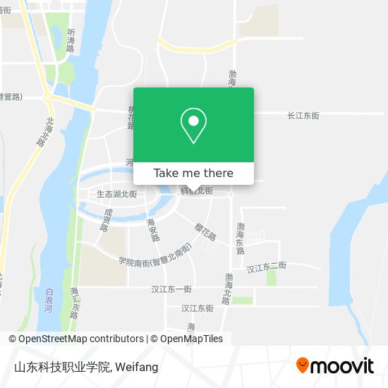 山东科技职业学院 map