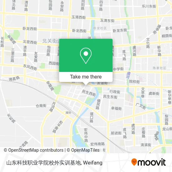 山东科技职业学院校外实训基地 map