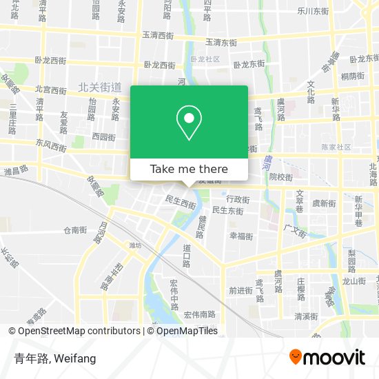 青年路 map