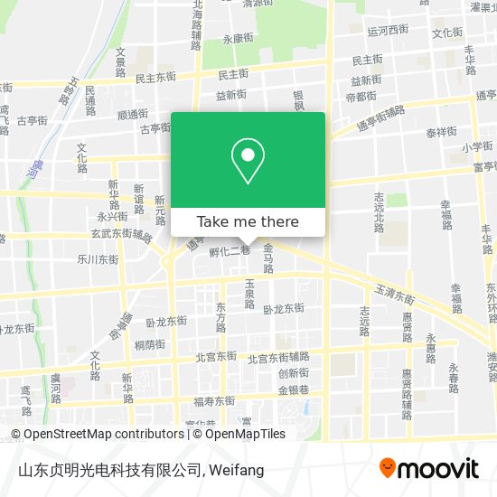 山东贞明光电科技有限公司 map