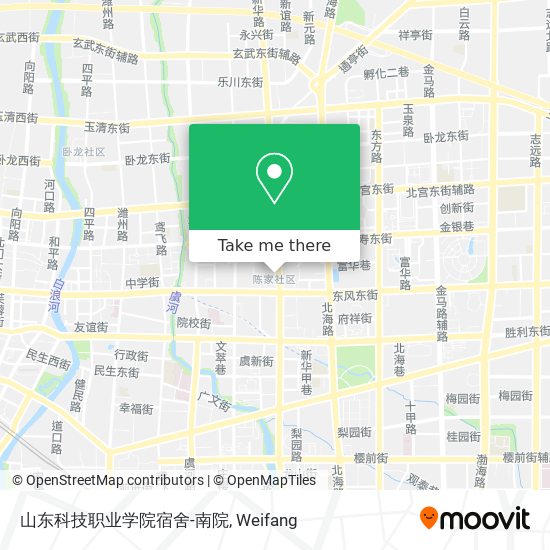 山东科技职业学院宿舍-南院 map