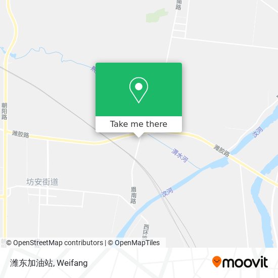 潍东加油站 map