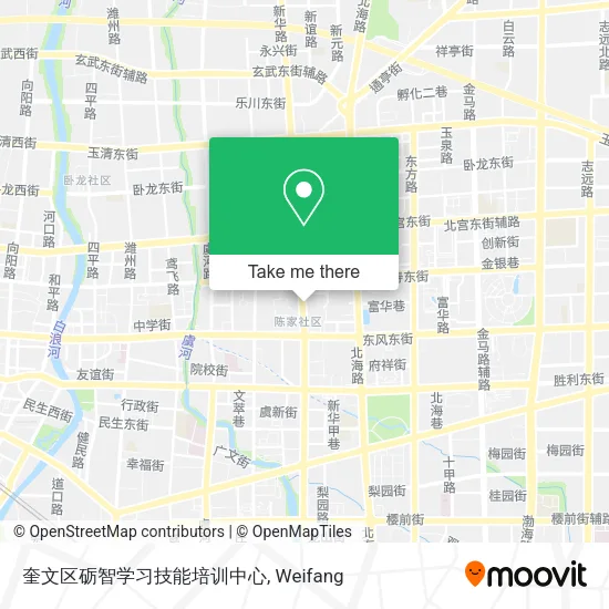 奎文区砺智学习技能培训中心 map