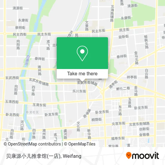 贝康源小儿推拿馆(一店) map