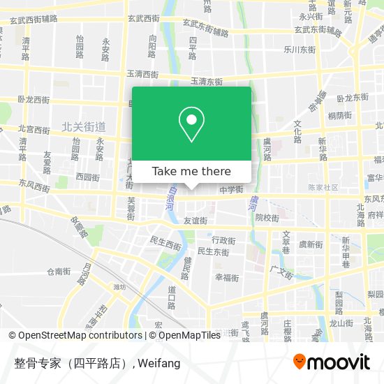 整骨专家（四平路店） map
