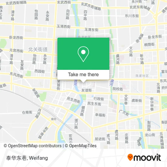 泰华东巷 map