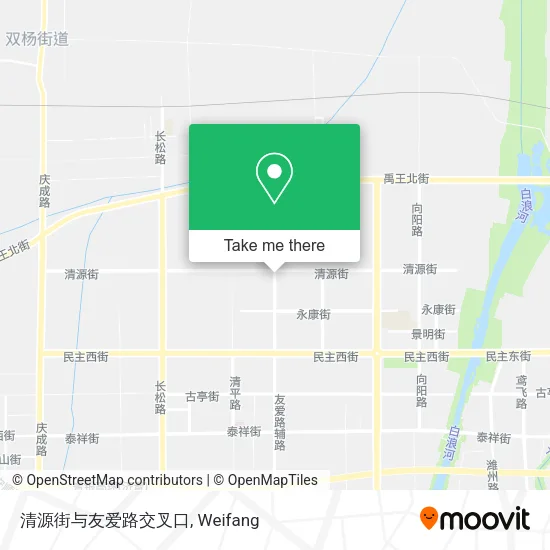 清源街与友爱路交叉口 map