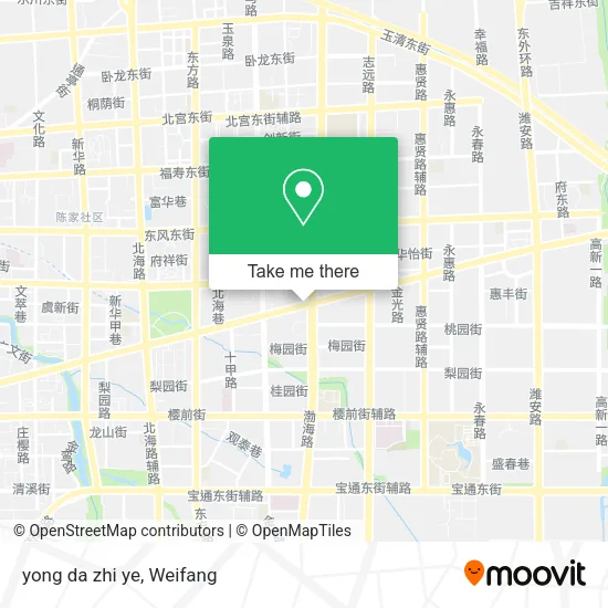 yong da zhi ye map