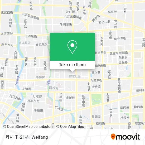 丹桂里-21栋 map