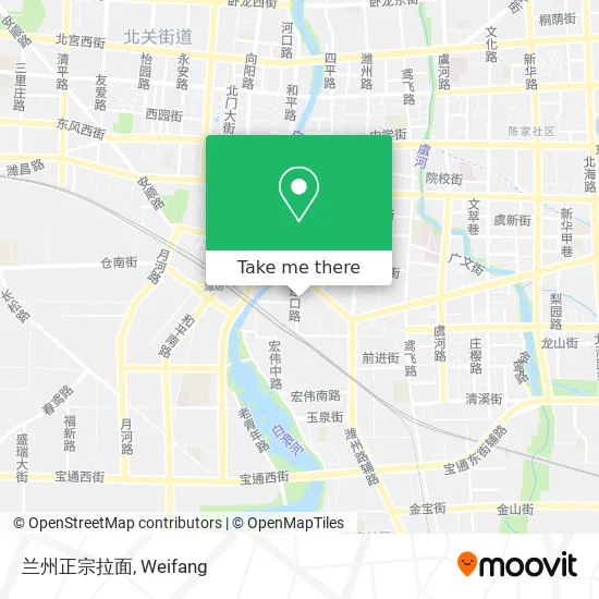 兰州正宗拉面 map