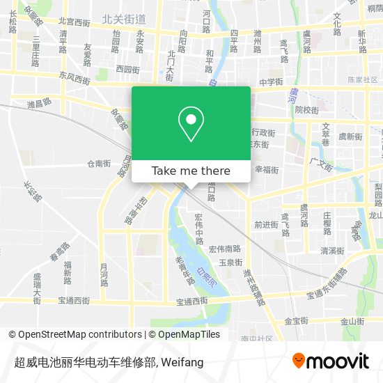 超威电池丽华电动车维修部 map