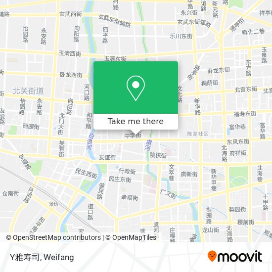 Y雅寿司 map