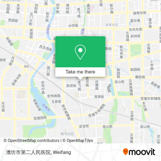 潍坊市第二人民医院 map