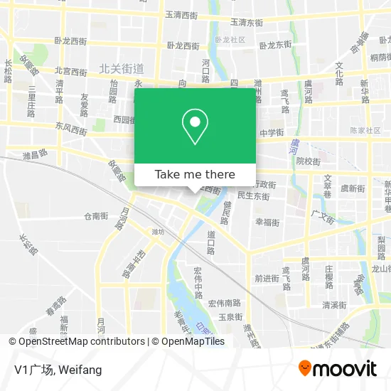 V1广场 map