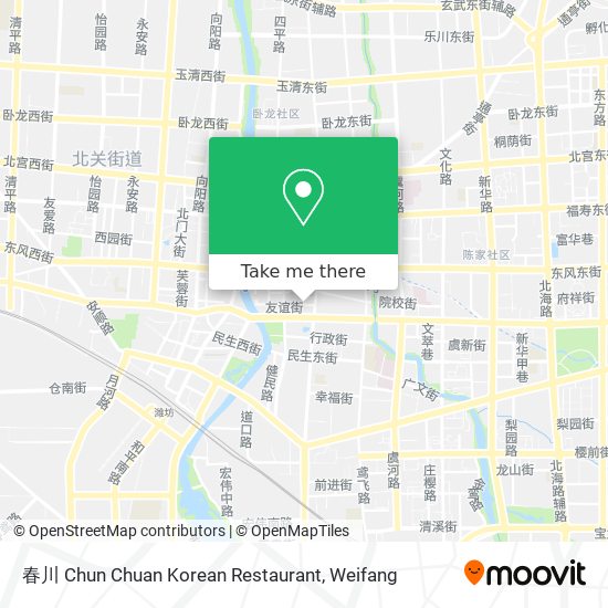 春川 Chun Chuan Korean Restaurant map