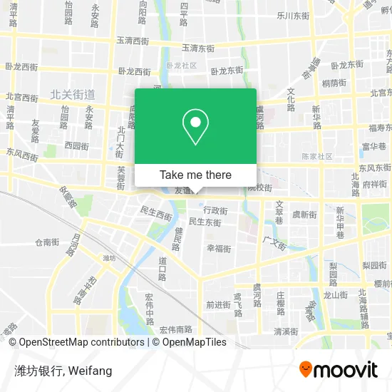 潍坊银行 map