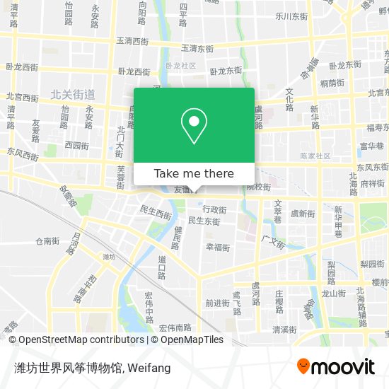 潍坊世界风筝博物馆 map