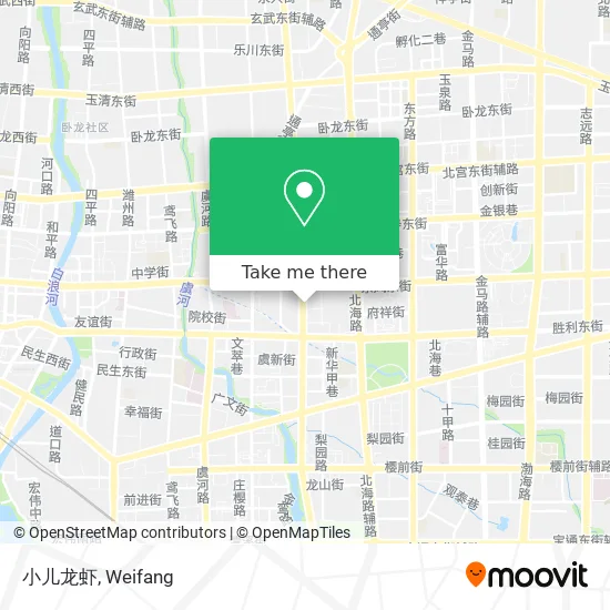 小儿龙虾 map